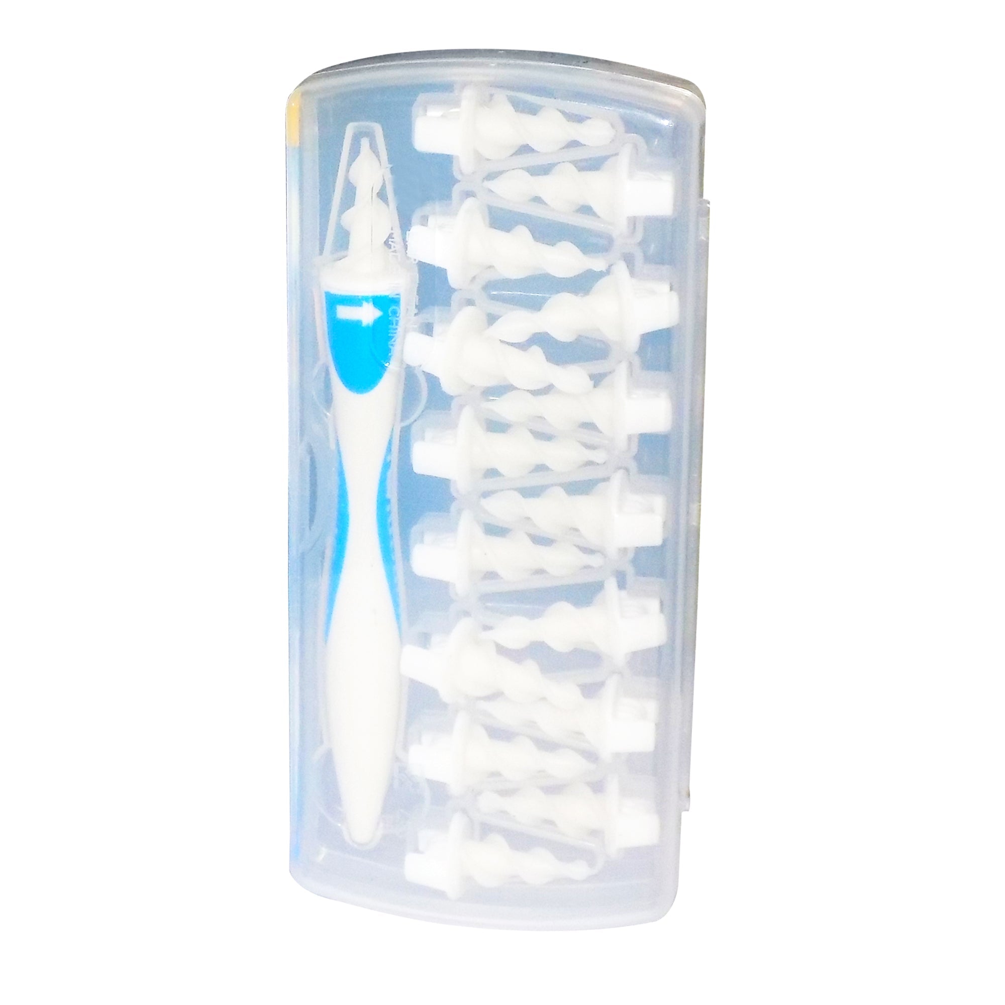 01_391eb180-8e71-4330-8a2f-df5eb41c1bb0.jpg Swab Silicone Easy Earwax Removal with 16 Replacement Disposable Soft Tips / Ear Wax - Image 1