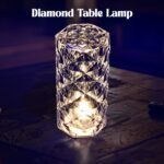 Diamond table lamp Candles for Home Decoration, Crystal Candle Lights, Diwali