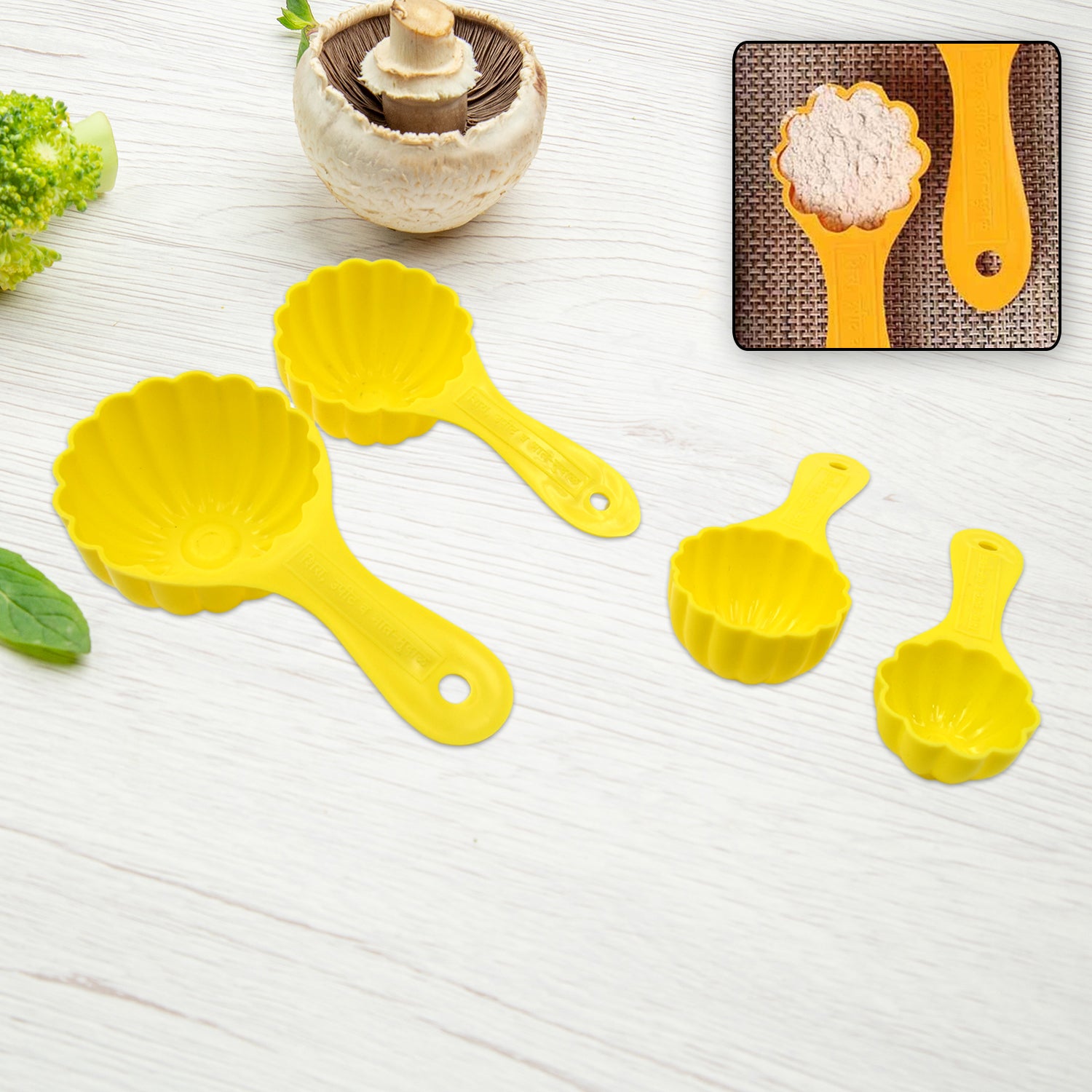 01_5e96a059-1357-4cfa-b47d-a1396ab51bc4.jpg Plastic Kitchen Tool Mould / Ladoo Mould Spoon Ladoo Making Spoon (4 Pcs Set) - Image 1