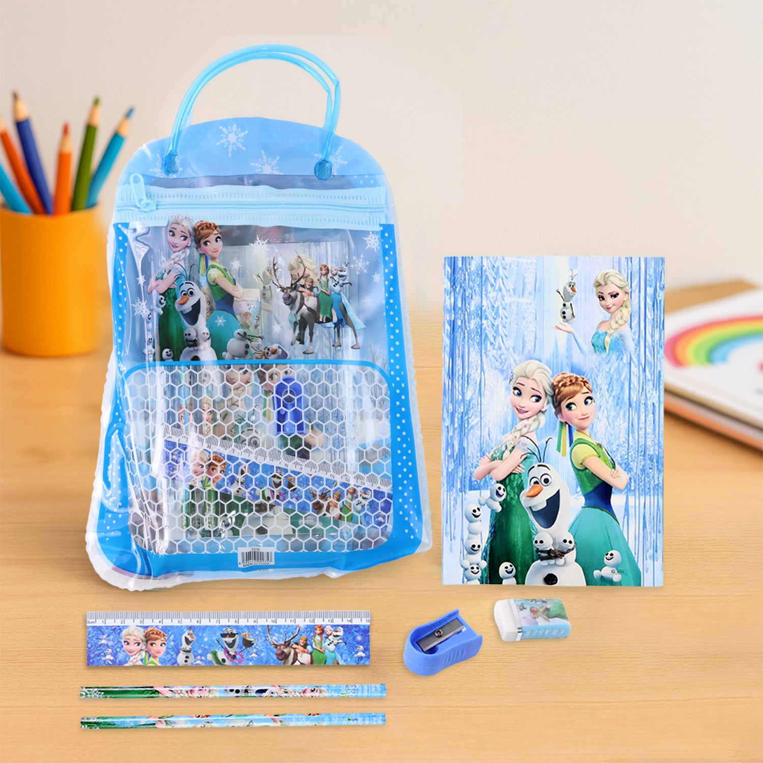 01_75c03f1d-9264-4db0-8dc4-95cf8cf8d625.jpg Stationery Kit for Kids - Stationery Set (6 Pcs Set / Mix Design) - Image 1
