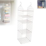 MULTIPURPOSE 5 LAYER FOLDING CLOTHES STORAGE RACKS