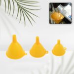 Multipurpose Funnel 3 Size Small , Medium & Big Plastic Funnel (3 Pc Set)