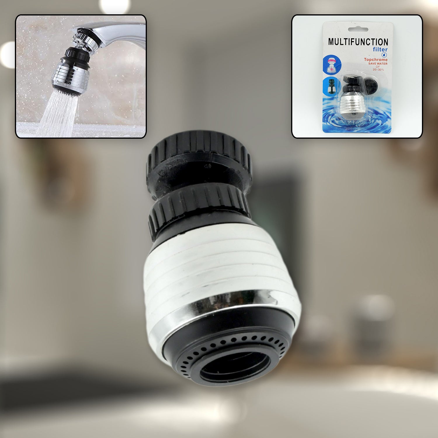 01_f3a62cd2-0aef-408b-a2cc-ffd89af07a02.jpg Faucet Bubbler, Faucet Aerator, Water Filter 360° Sink Use (1 Pc) - Image 1