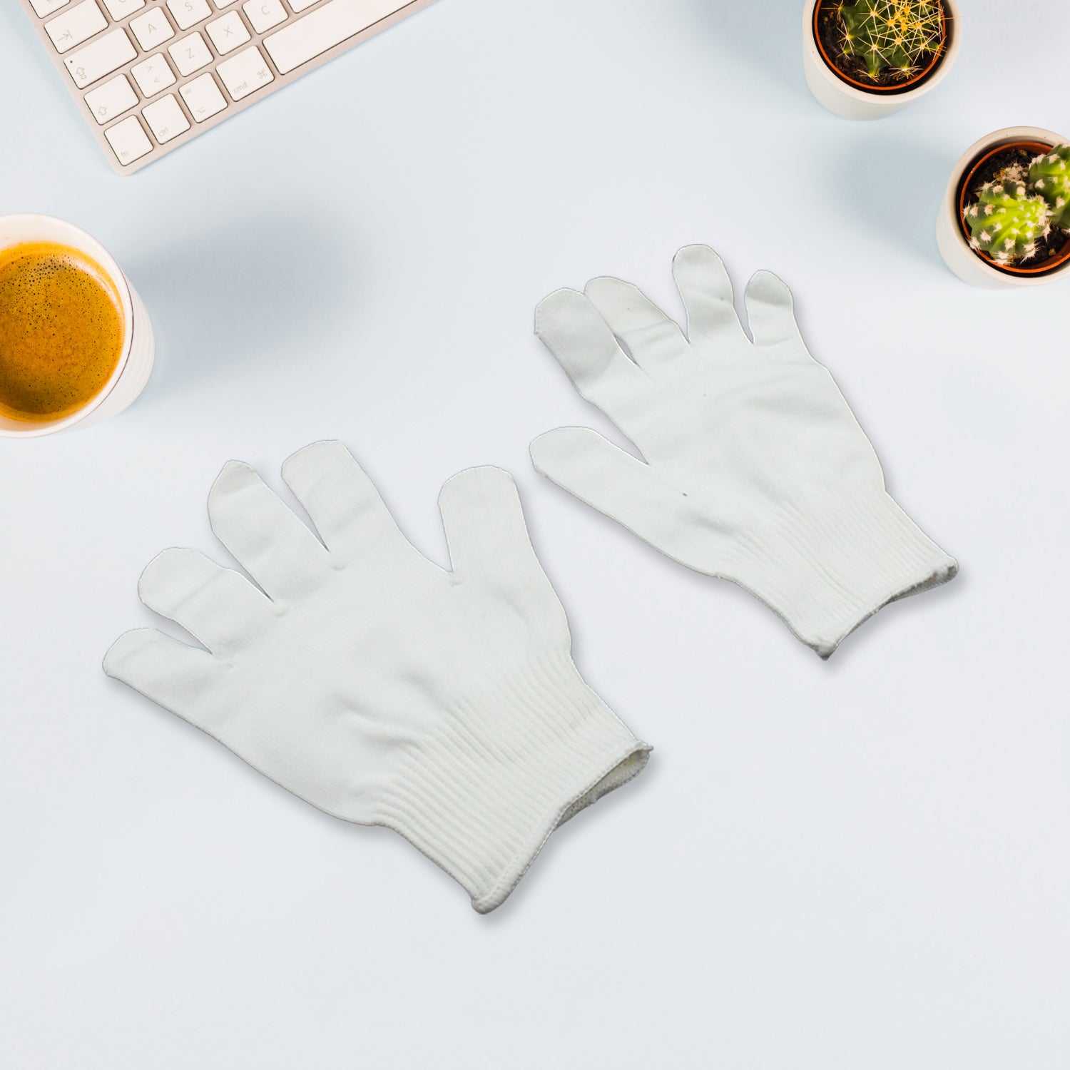 01_f9cf5777-642d-4131-88b7-c2585db4c33f.jpg 1 Pair Cut Resistant Gloves Anti Cut Gloves Heat Resistant Kint Safety Work Gloves High Performance Protection, Food Grade BBQ - Image 1
