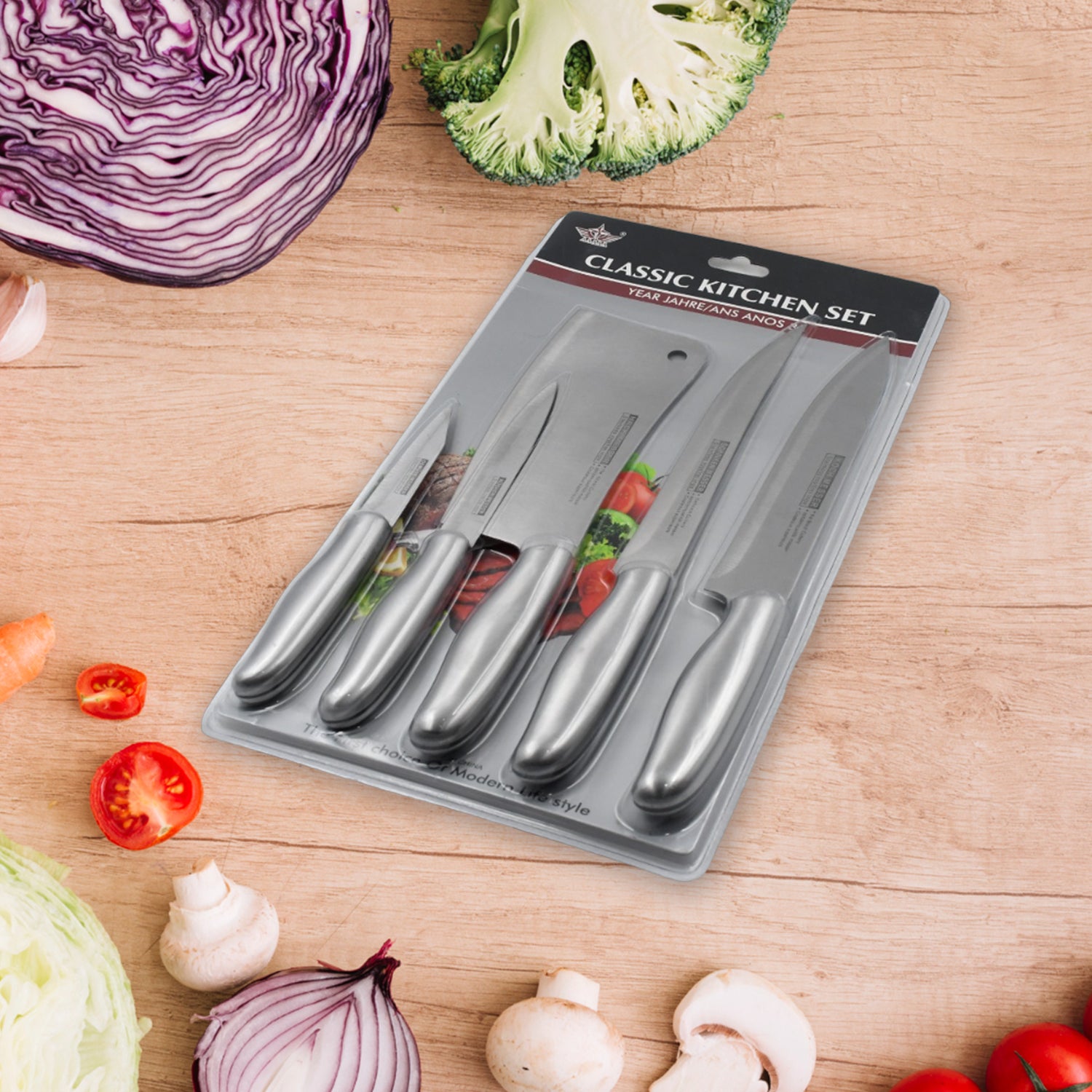 01_fa26a998-06d8-438e-8f81-e9abe3346f22.jpg Big Size Professional Sharp Durable Quality Pack of 5 Kitchen Knives Set (5 Pc Set) - Image 1