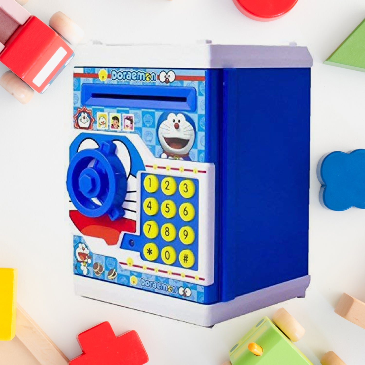 02_072c081f-b8a1-42ce-9aae-2783da652a98.jpg Electronic Piggy Bank ATM with Password for Kids Savings - Image 1