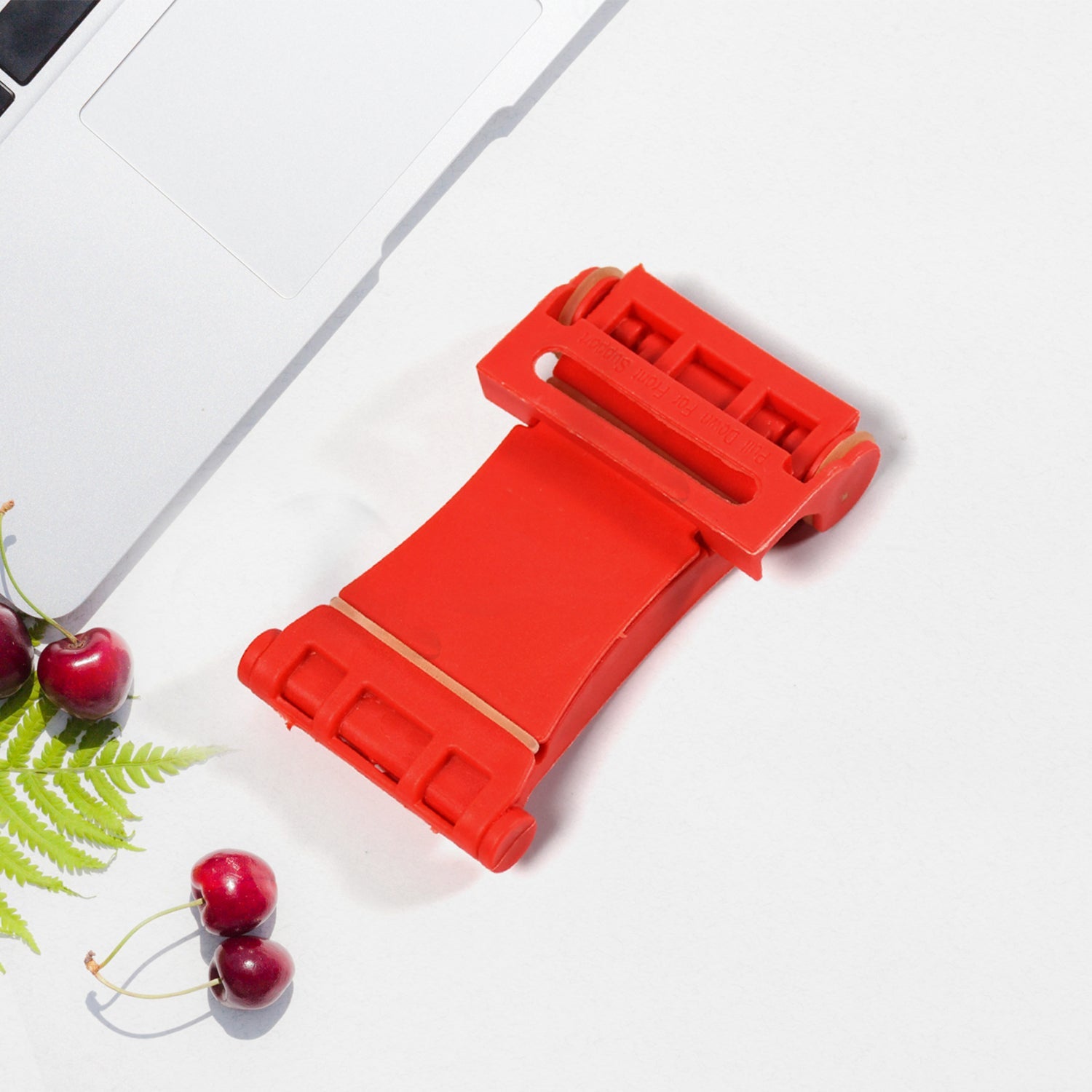 02_23da4c36-c24f-4f1a-ab10-b3c267ecbb4a.jpg Adjustable Foldable Plastic Mobile Stand – Premium Stand for Home & Office - Image 1