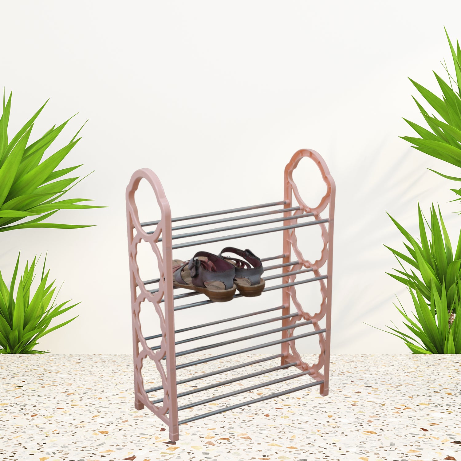 02_34f44bdf-3e84-4c5d-bf75-989410b9807b.jpg 4-Layer Shoe Storage Shelf Stand for Space-Saving Home Organizer - Image 1