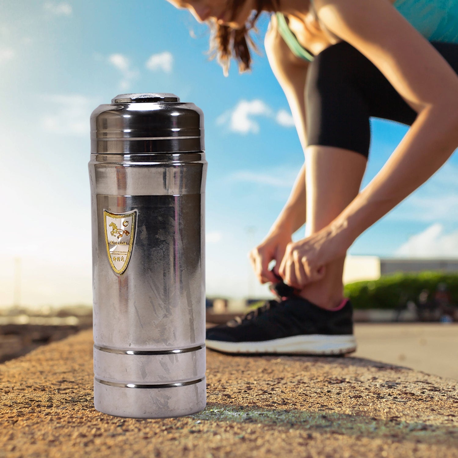 02_3ebf9811-92cc-4b73-b176-add850c4b2c8.jpg Stainless Steel Hydra Vacuum Insulated Flask Water Bottle - Image 1