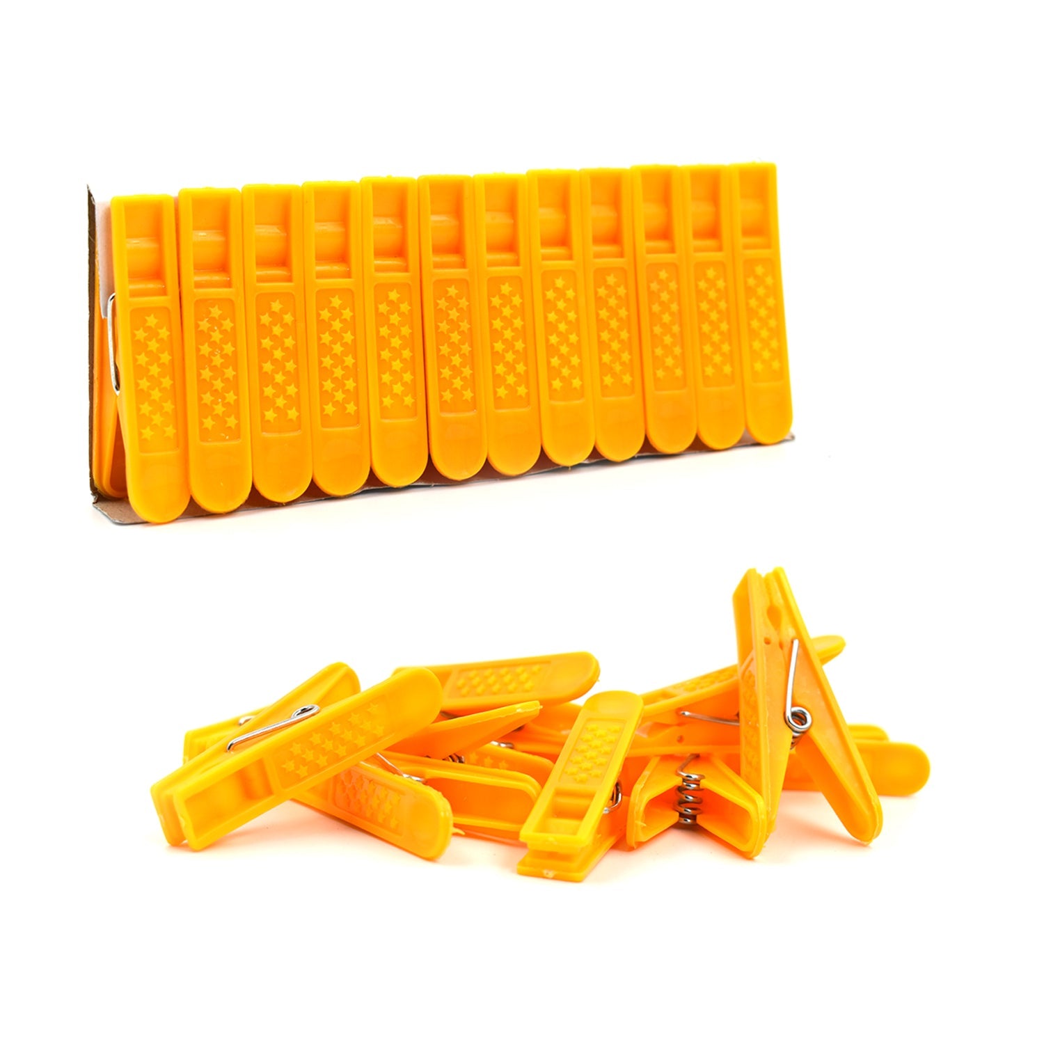 02_79269acb-0202-4fe7-98b1-8b18ace7e357.jpg 12 Pc Set Cloth Clip used in all kinds of household and official places - Image 1