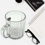 Multi-Purpose Plastic Cup, Toothpaste Holder Bathroom Cup Bathroom Cup With Slot Handle Mug Environmental Friendly Festival for Outdoor for Household Gift For Anniversary and Birthday, (1 Pc)
