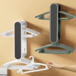 Wall Mounted Stretchable Clothes Hanger Holder Organizer