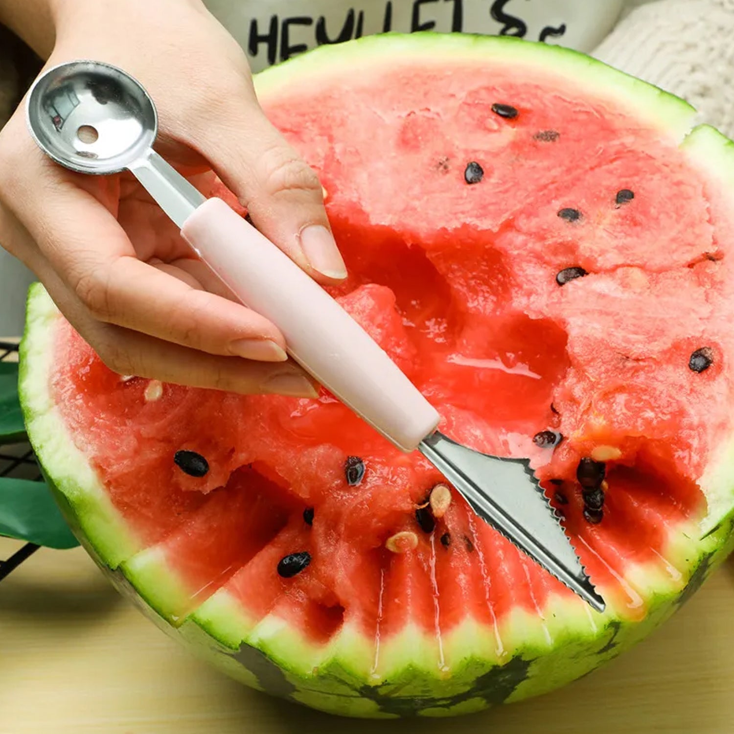 02_87adecb6-ace9-48da-abad-ef8ed03726b4.jpg Multifunctional Fruit scooper & peeler Garnish Kit - Image 1