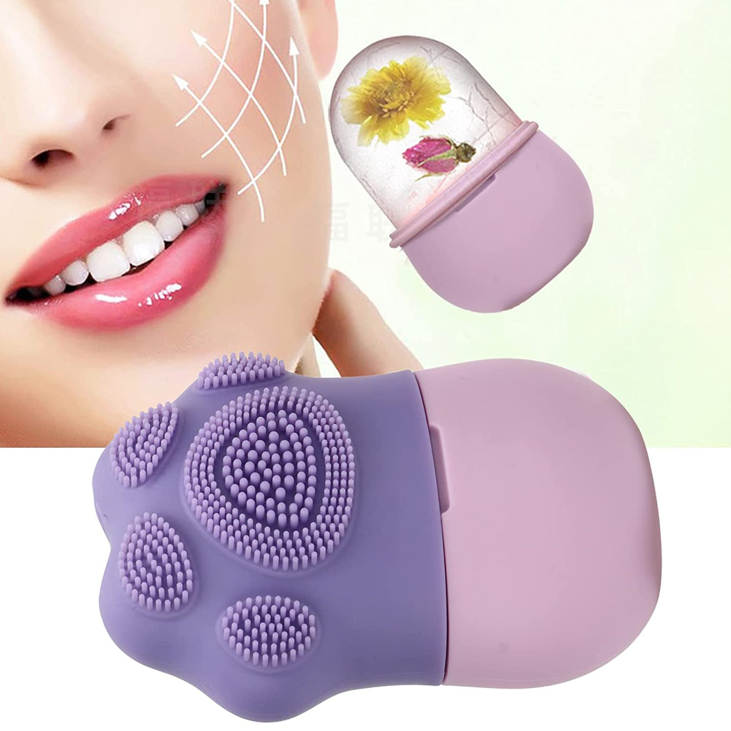 02_933f6713-1e9f-4a76-a56f-738f31162f13.jpg Non-Slip Silicone Ice Roller for Face – Reusable Beauty Tool (1 Pc) - Image 1