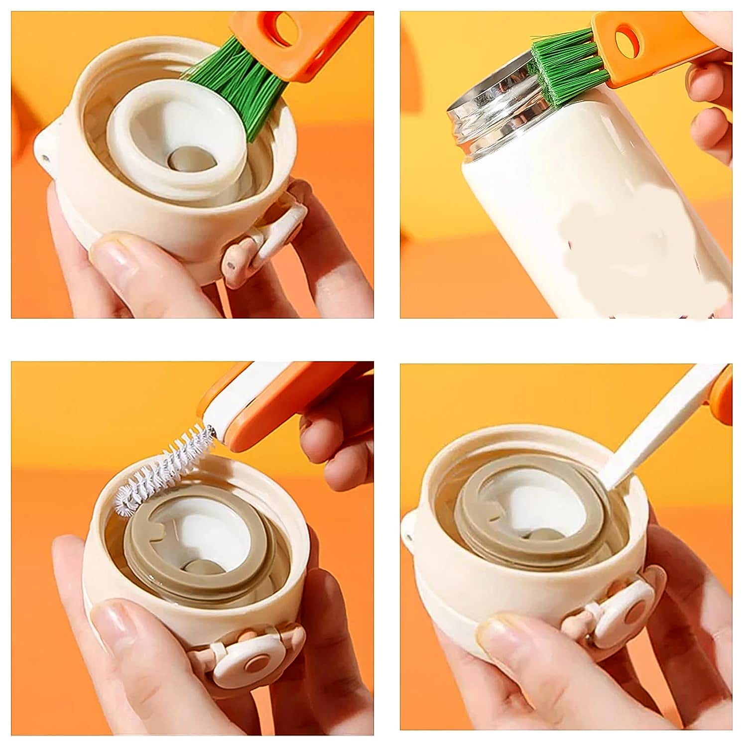 02_a98fdafa-8554-46dd-aa48-fe9df1618e76.jpg 3-in-1 Multifunctional Cleaning Brush Set – Mini Bottle, Cup & Lid Cleaner (1 Pc) - Image 1