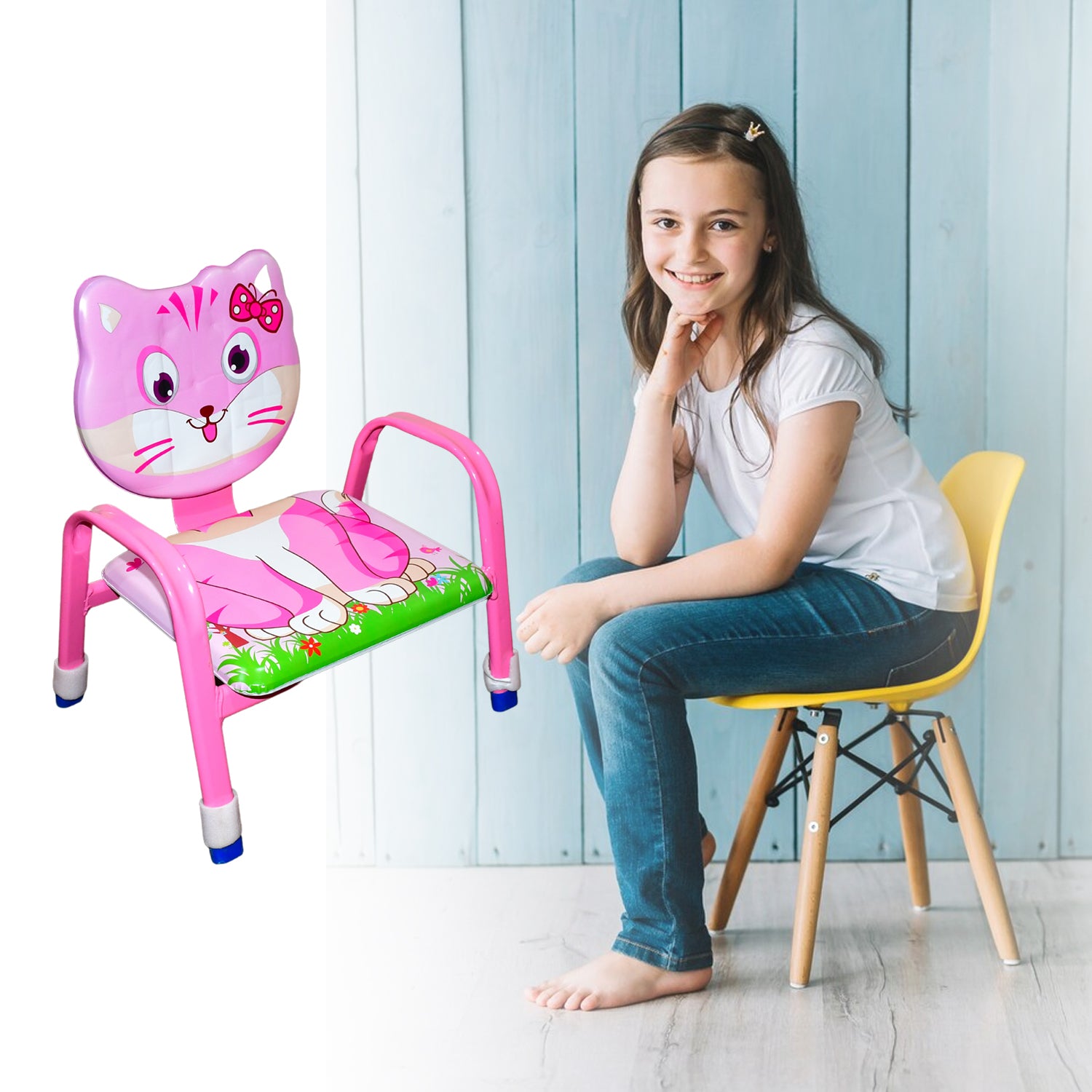 02_b1d20456-6159-4d1b-9aad-7e2b081322d7.jpg Cartoon Baby Chair Steel Cushion & Comfortable Baby Chair High Quality Chair (1 Pc) - Image 1