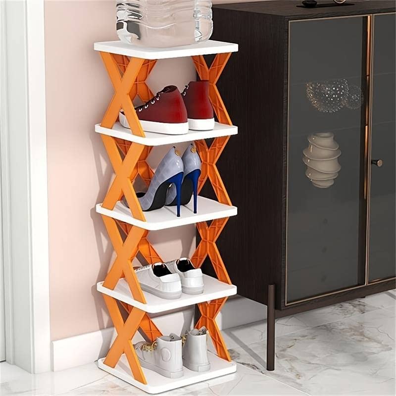 02_f4bf59e3-aaae-4e50-b22d-95fd0b4974d1.jpg 5-Layer Shoe Rack for Small Spaces & Easy Storage - Image 1