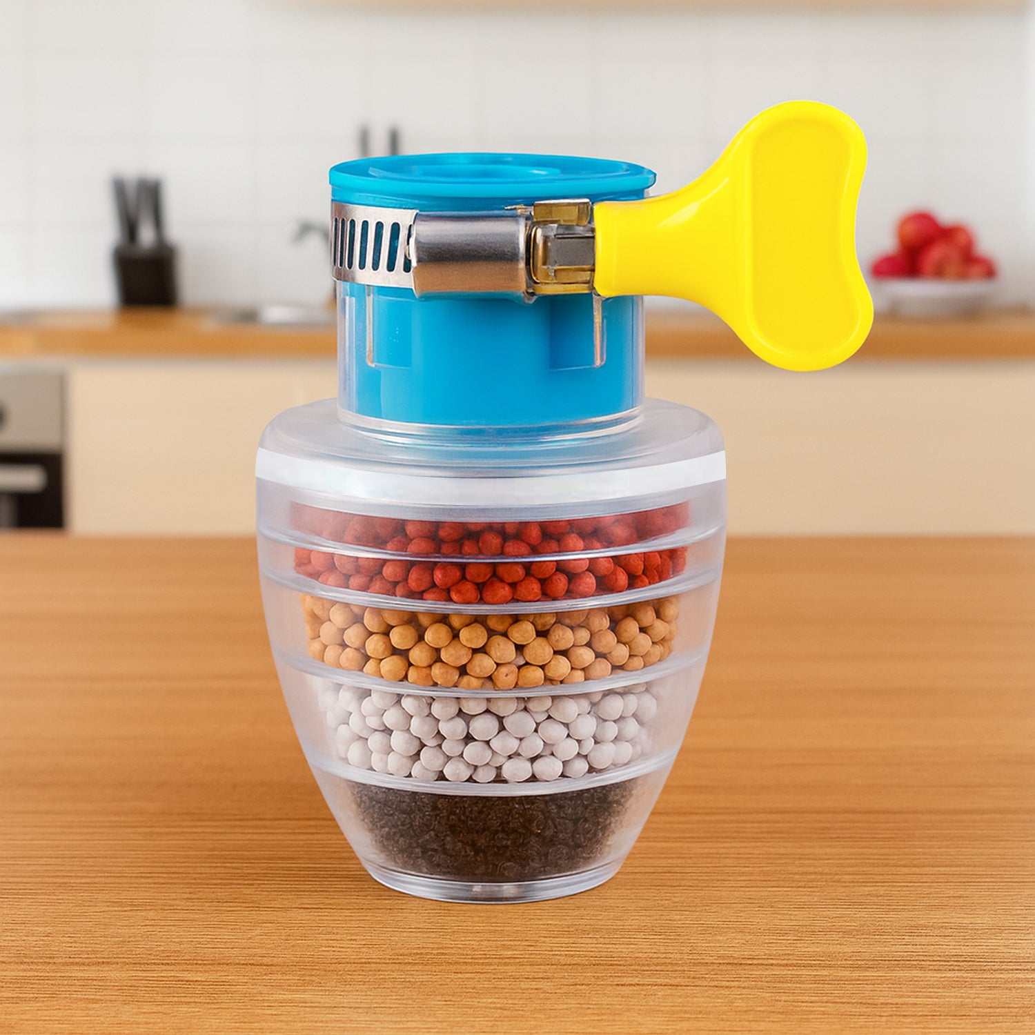 02_faucet.jpg Water Faucet Clean Purifier Filter Cartridge Water Tap Six Layer - Image 1