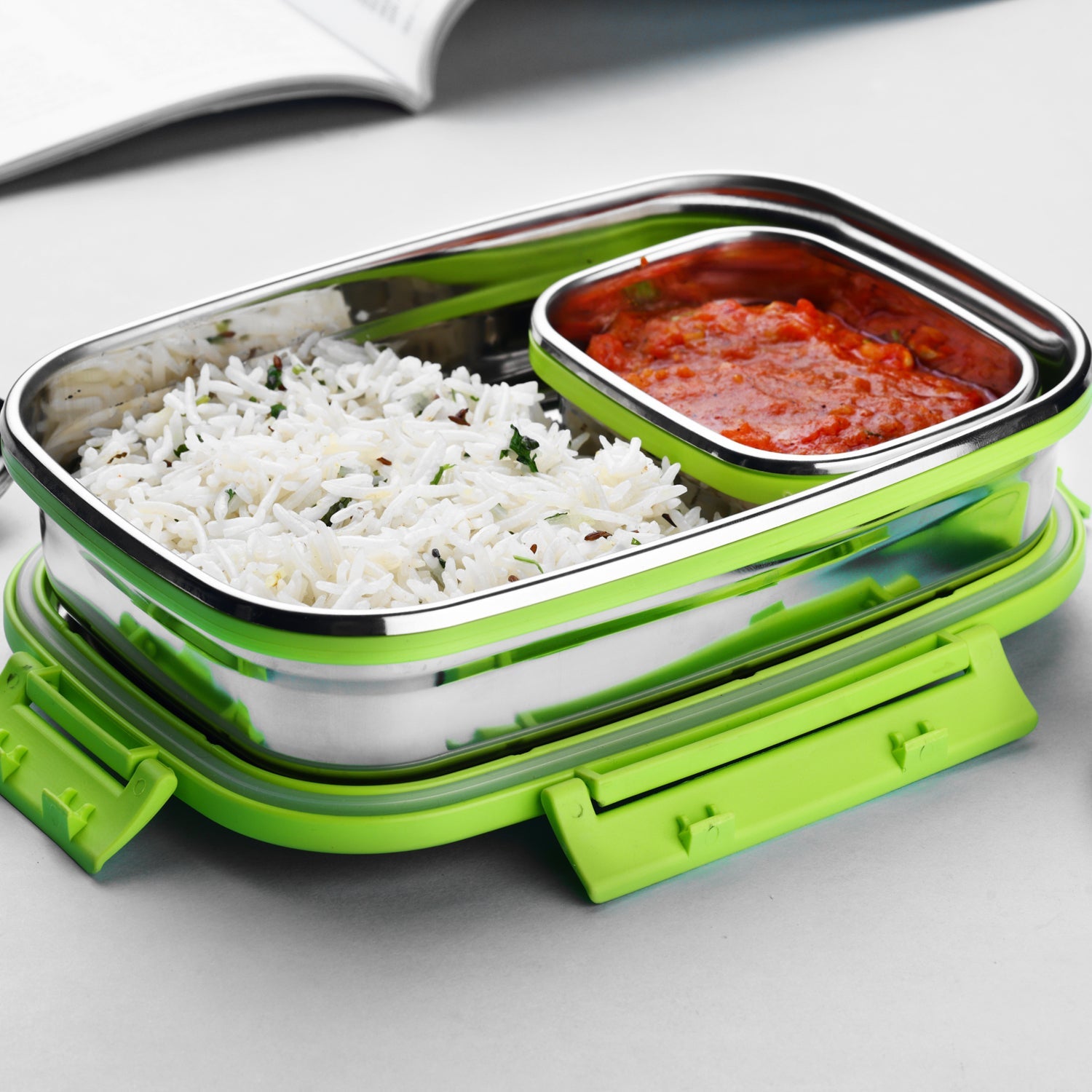 02_fe4fb8e5-1667-4ec6-b7e2-02eaf90bd7ed.jpg Ganesh Junior Stainless Steel Lunch Pack for Office & School Use - Image 1