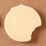 Round Biscuit-Scented Notebook – Fun Writing Copybook (1 Pc)