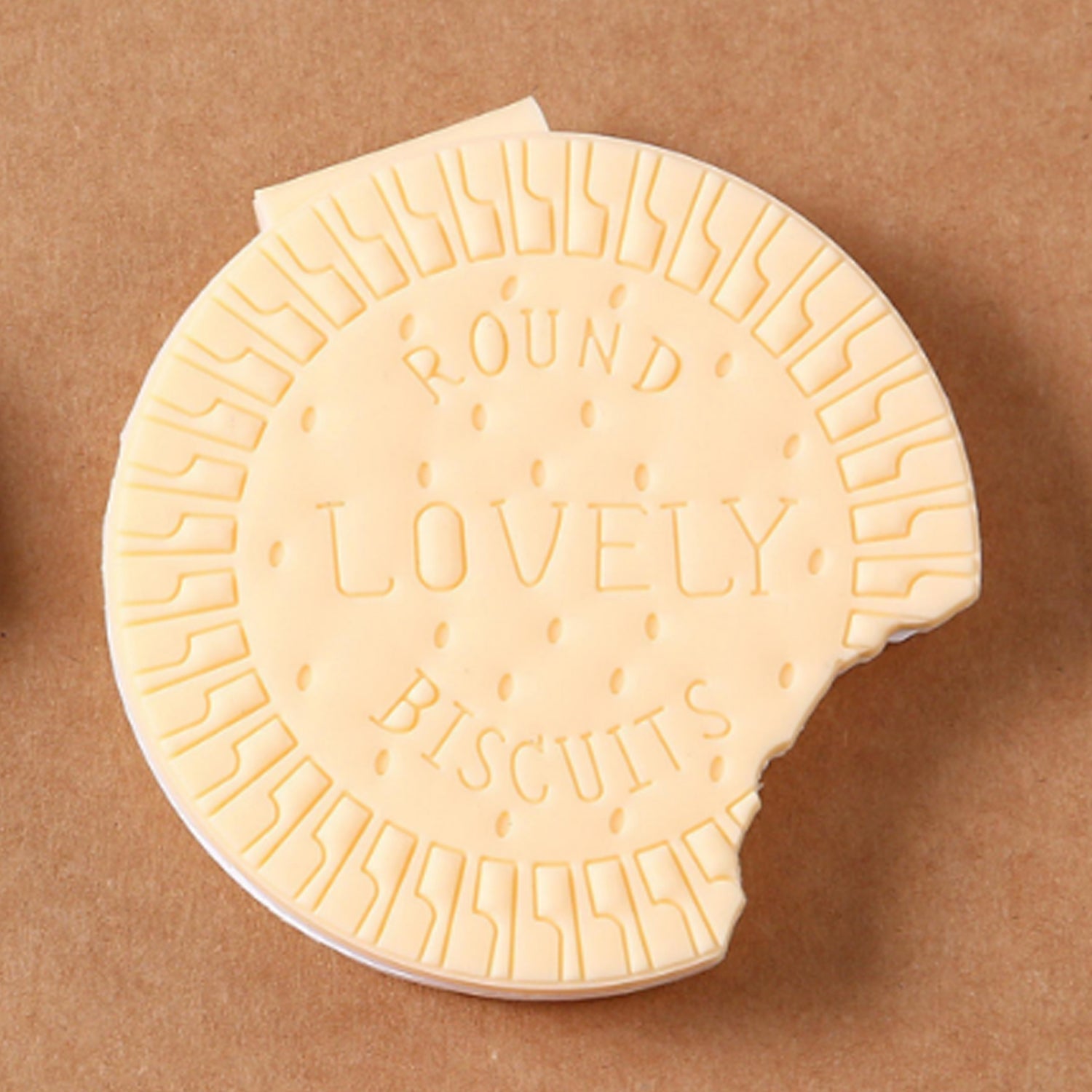 03_0ad7dfb8-c7e3-43f3-ac90-75dc5761228a.jpg Round Biscuit-Scented Notebook – Fun Writing Copybook (1 Pc) - Image 1
