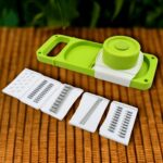 Slicer for Kitchen 5 in 1 Foldable Vegetable Slicer Blade Potato Cutter