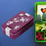 Leak-Proof Airtight Lunch Box with Spoon, 2 Compartments