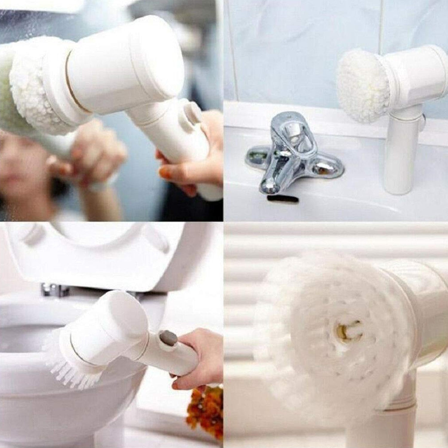 03_2e78908a-5145-42a7-8a42-827bd920cc60.jpg Portable Electric Cleaning Brush with 3 Replaceable Brush Heads (5 In 1) - Image 1