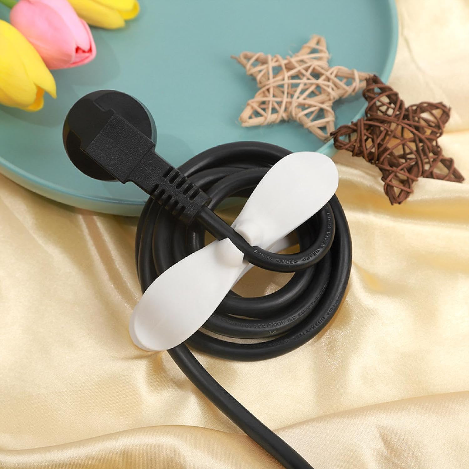 03_389d0427-b020-46db-9a3d-90fb5d5e2638.jpg Power Plug Holder Organizer (1 Pc / 8x3 Cm / Small) - Image 1