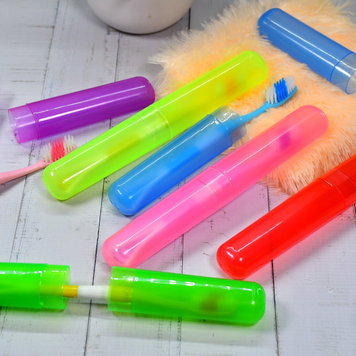 03_479e43e1-34a4-4dae-88b5-33909a284244.jpg Plastic Toothbrush Covers - 6pc Anti-Bacterial Travel Protectors for Oral Care - Image 1