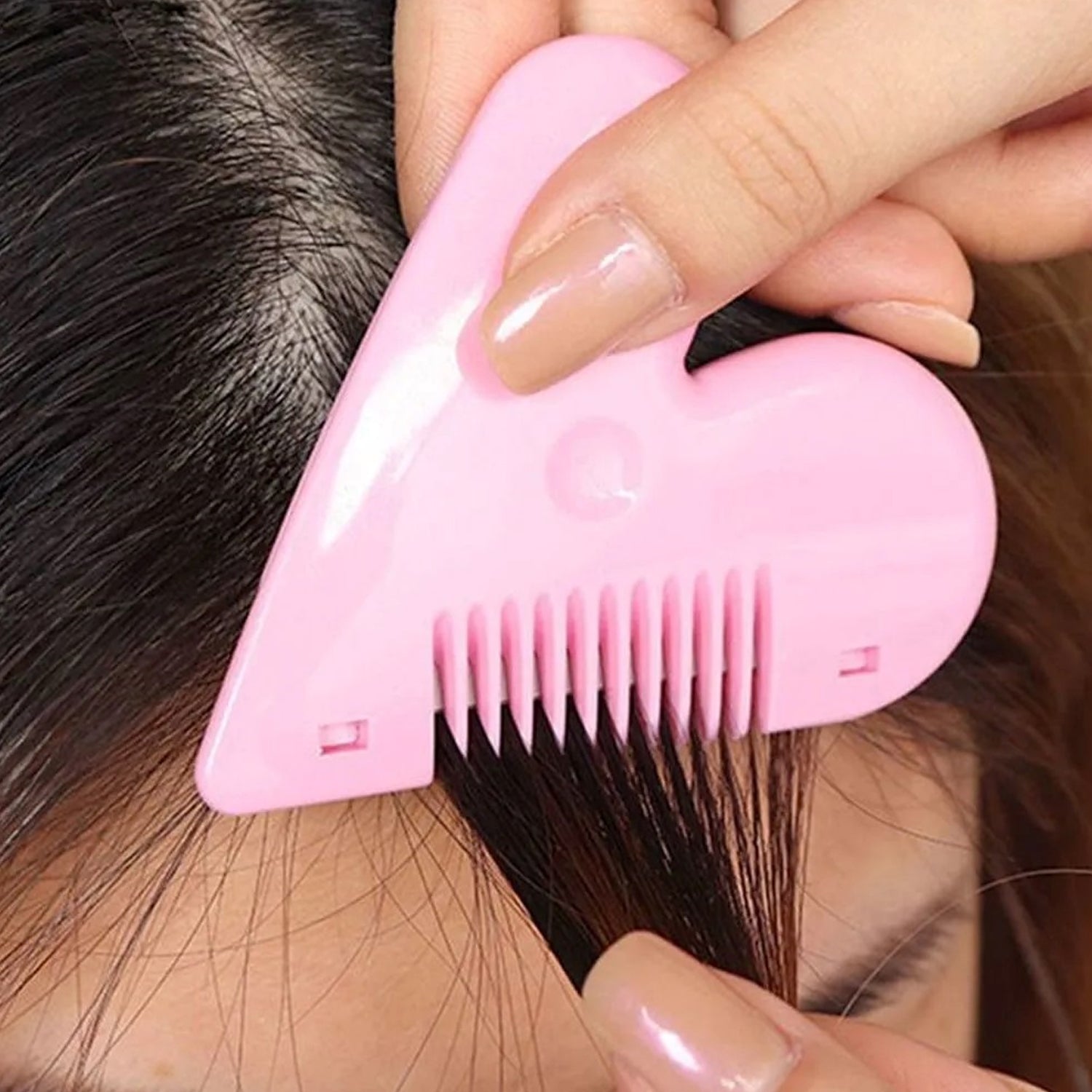 03_a38e1676-12a4-44c4-947a-50c5862c926f.jpg Heart Shape Baby Hair Scissors - Lightweight Stainless Steel Thinning Shears - Image 1