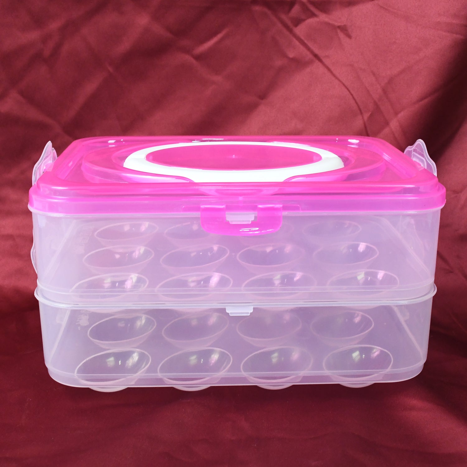 03_a50ef149-95a6-447b-bd2c-23549e56f4af.jpg Double Layer 24 Grid Egg Storage Box for Egg Storage Container - Image 1