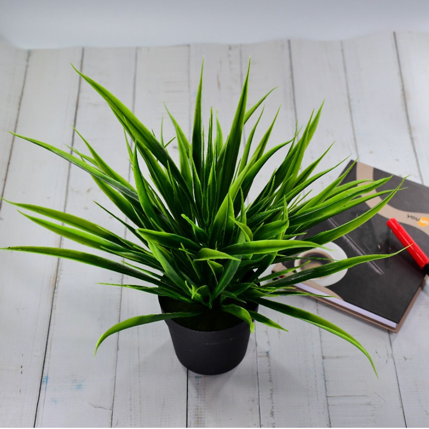 03_a882d1ae-f76b-41b7-8b7f-97fbe05d525e.jpg Artificial Potted Plant with Pot - Image 1