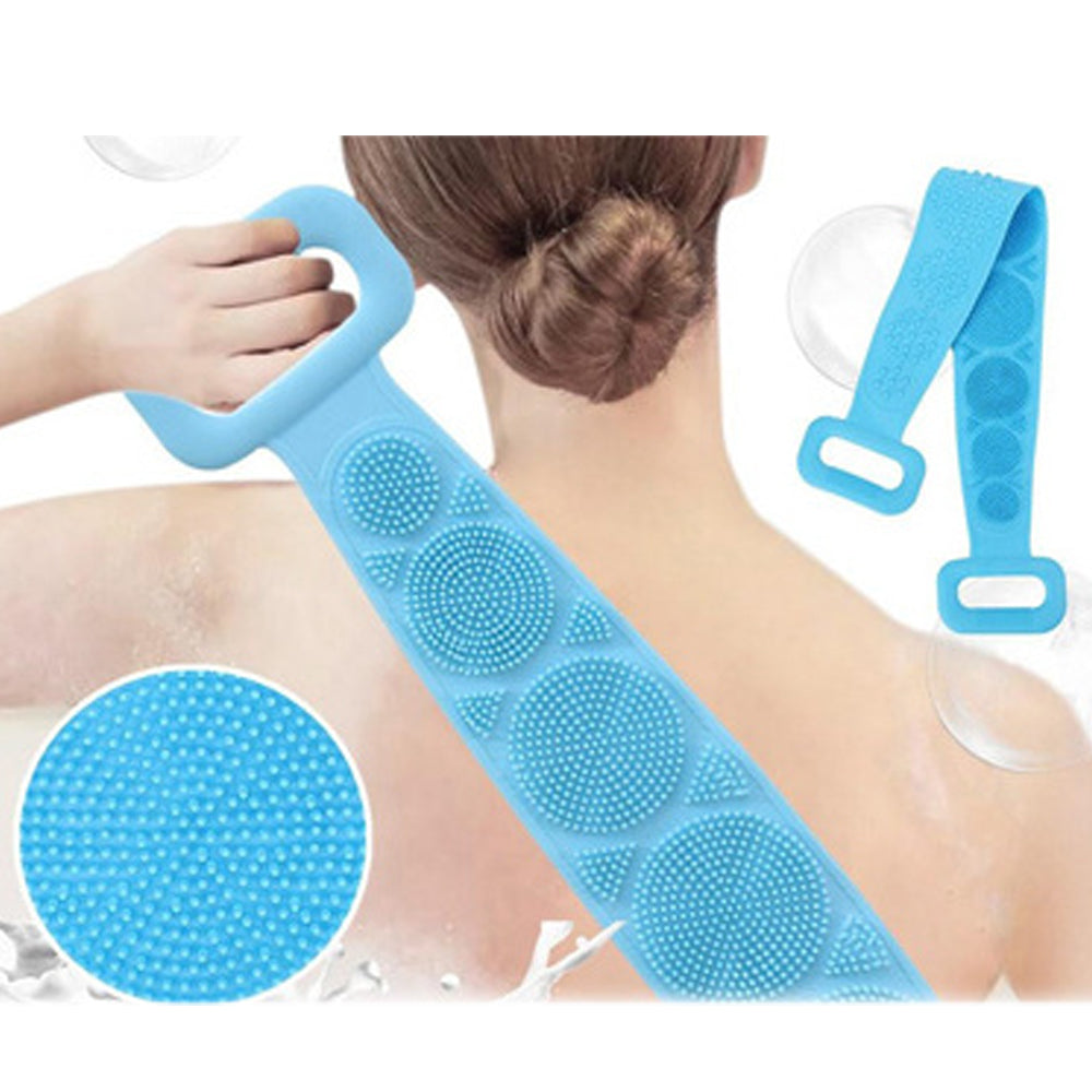 03_b5dd5ecb-d57f-47bb-a89c-b8f04f953e46.jpg Silicone Body Back Scrubber Double Side Bathing Brush for Skin Deep Cleaning - Image 1