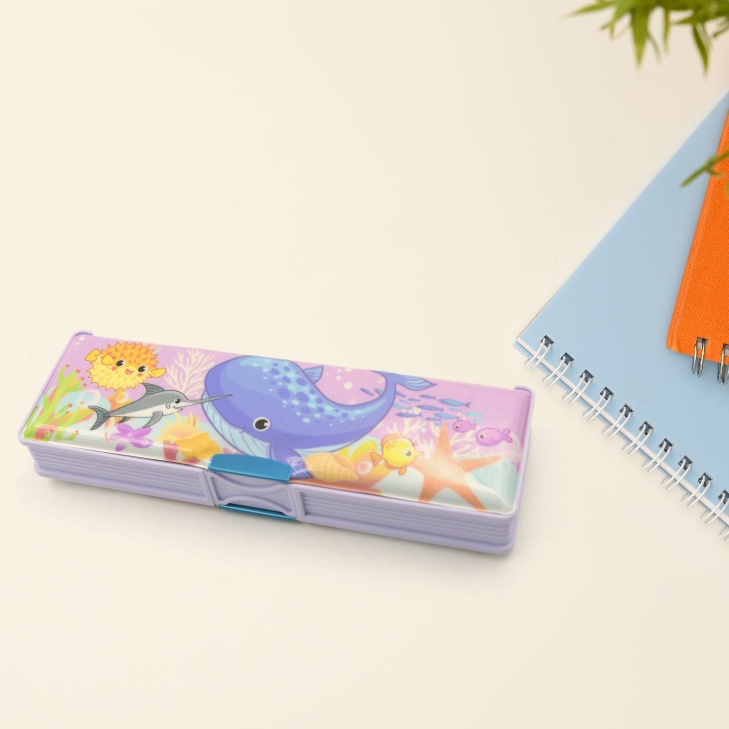 03_d3e3f859-5475-4b80-b8da-6a2eaba01fab.jpg Multipurpose Cartoon Pencil Case – Double Deck Compass Box with 2 Compartments - Image 1