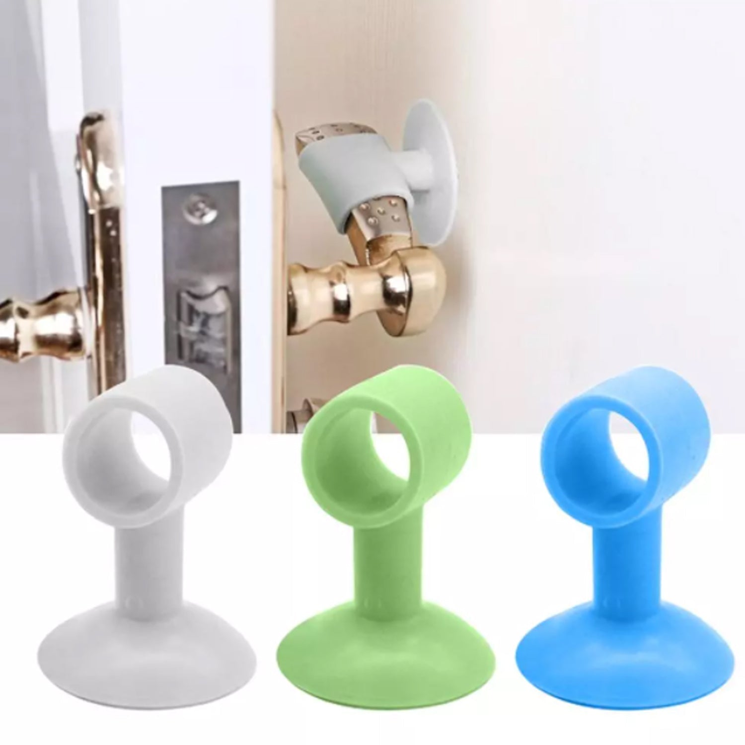 03_f861e579-f902-4c40-a5ed-5f8640421aa6.jpg Door Stopper Mini Anti-Collision Silicone Door Handle Crash Pad (Pack of 100Pc) - Image 1
