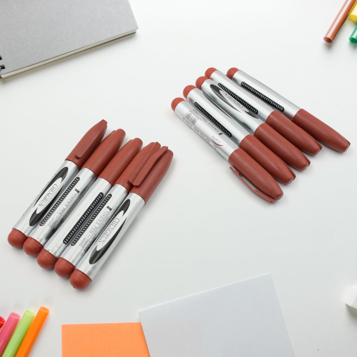 03_fca3bfec-4648-496c-b49a-e7f24ba0fcb1.jpg 10Pc Marron Marker Permanent (10 Pc Set) - Image 1