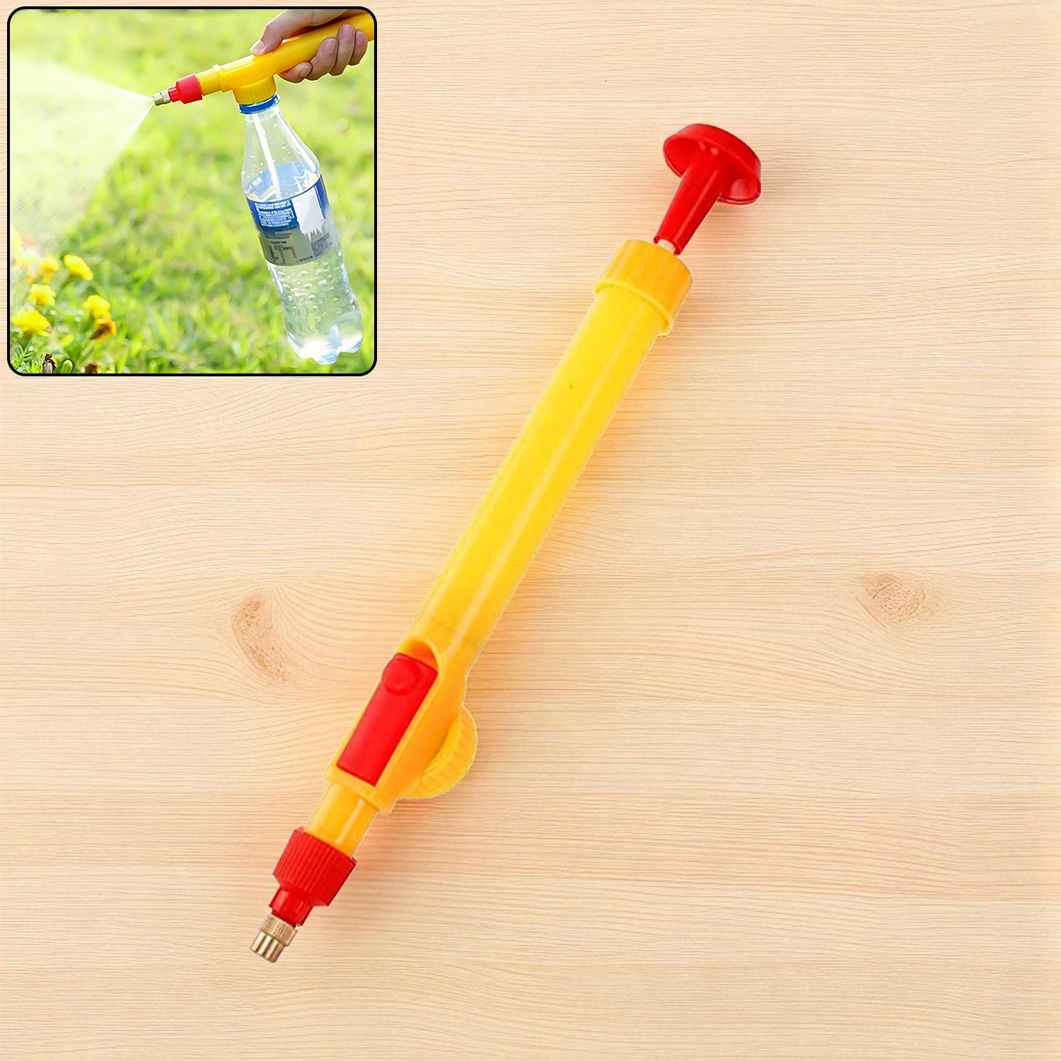 0470_garden_water_spray_gun.jpg Adjustable Spray Bottle Nozzle for Gardening & Washing (1 Pc) - Image 1