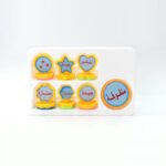 Unique Different Shape Stamps 7 pieces for Kids Prefect Gift for Teachers