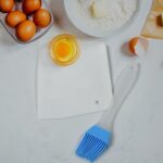 Silicone Spatula & Brush with Cake Scraper Set for Baking & Cooking (2 Pc Set)
