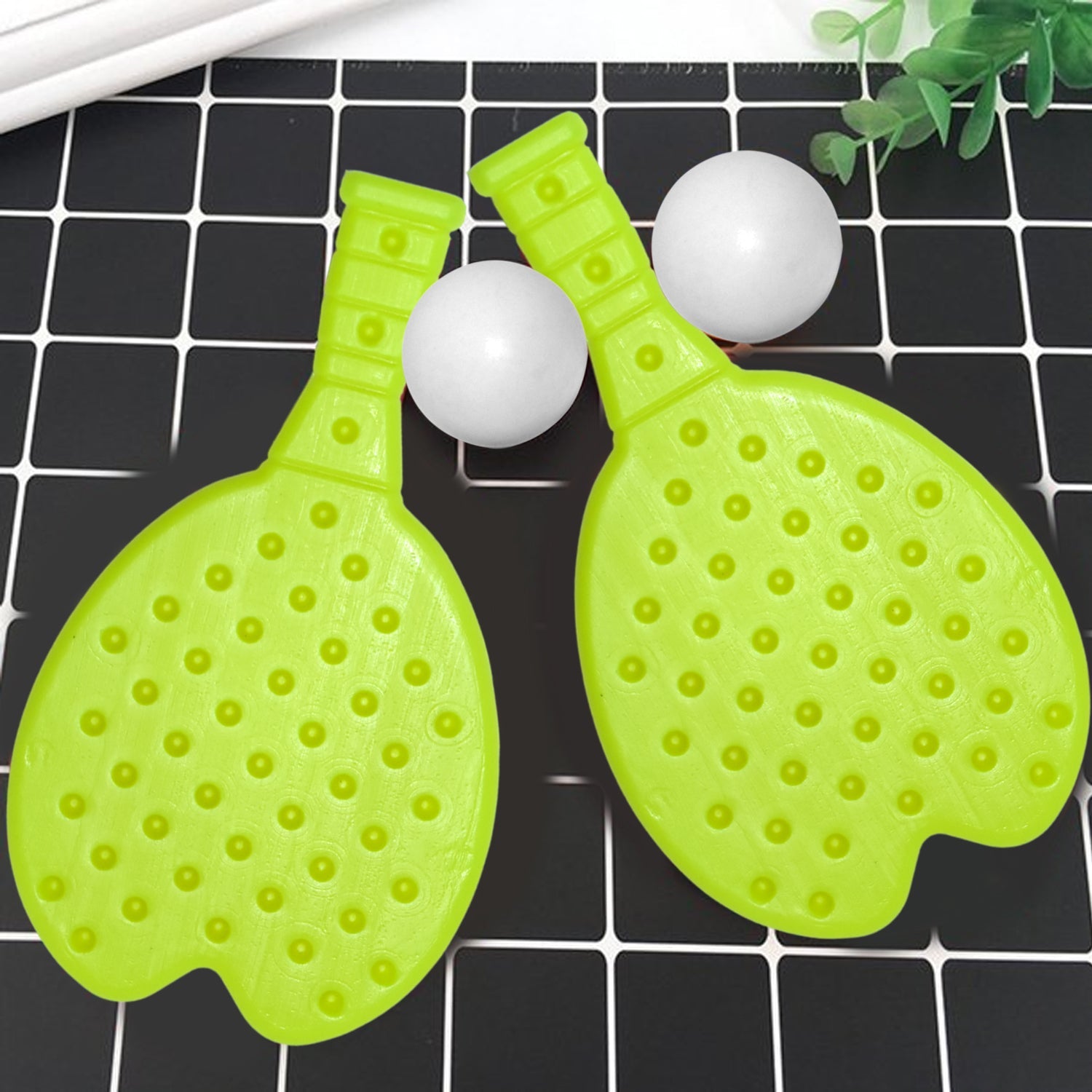 04_72677553-fa64-4e07-a151-7ca24f4c6dde.jpg Table Tennis Racquet with Ball Perfect Kids Toy and Game Accessories - Image 1