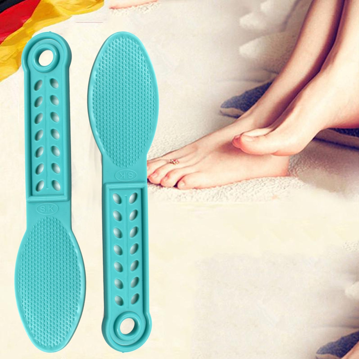 04_7b271f36-cf4a-446e-acd3-d58c12c9a598.jpg Plastic Foot Scrubber Pedicure Foot Care - Image 1