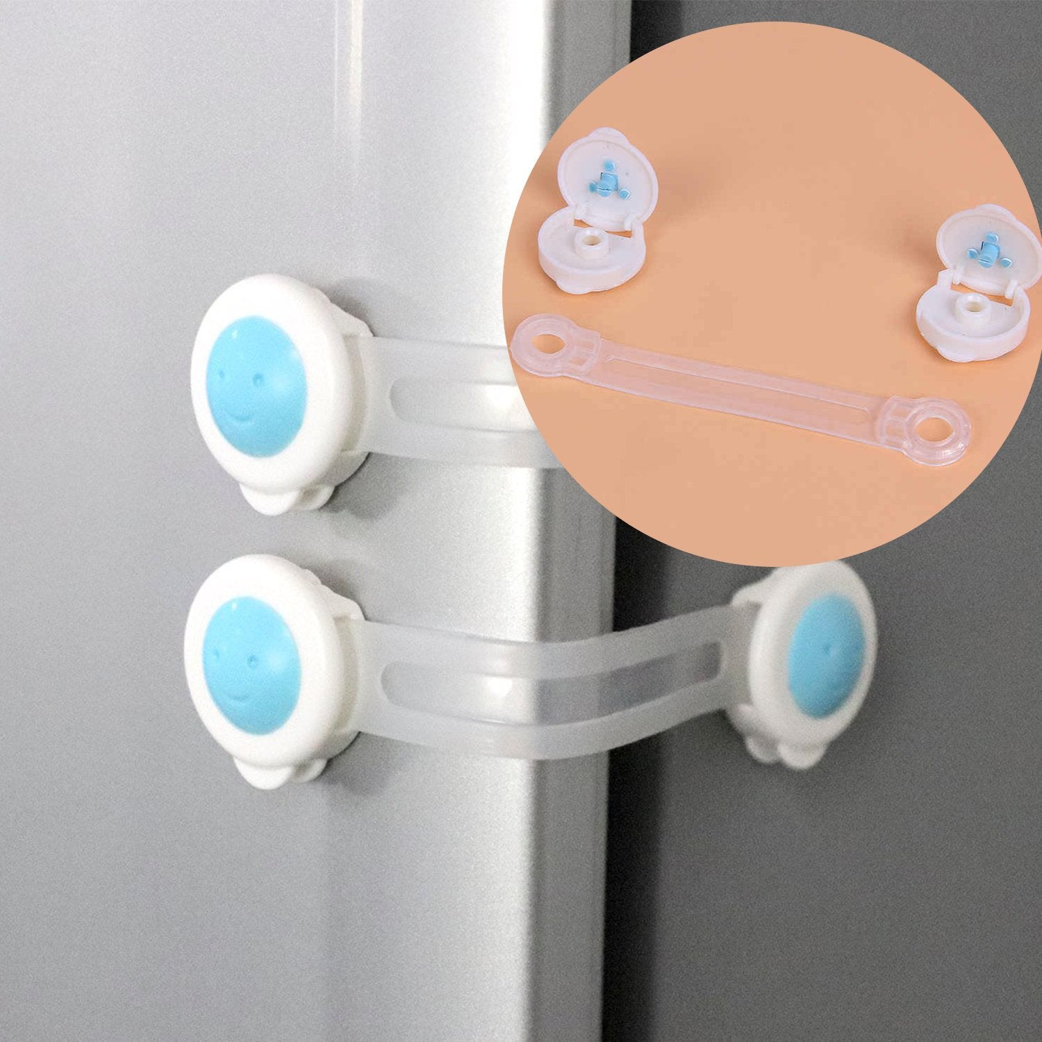 04image_d05702ae-c2ca-4773-a202-8d1a47bd0c65_1.jpg Baby Proofing Child Safety Strap Locks (1Pc Only) - Image 1