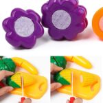 Plastic Fruits N Veggies Exclusive Collection of Realistic Sliceable Fruits
