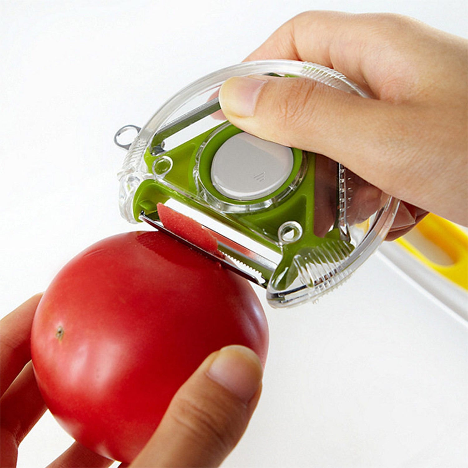 05_3314dd29-f106-45ab-96fb-814ea7ce510e.jpg Round Planer Peeler and Cutter Vegetable Slicer Kitchen Tool. - Image 1