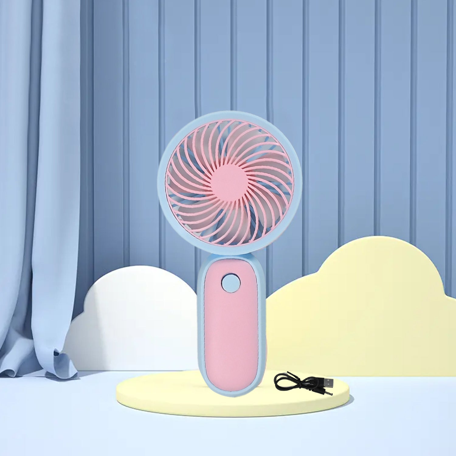 05_3f6e9d99-30c0-4e7a-a25e-9a7d98873e74.jpg Mini Handheld Portable Rechargeable Fan Easy to Carry for Home Office Travel - Image 1