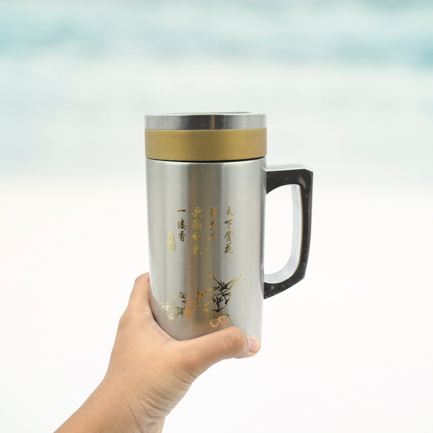 05_4be756c3-77dd-4ebf-accb-6d37e60631dc.jpg Multifunctional Double-Wall Thermos Water Bottles for Office Mug, Home, Travel(400ml) - Image 1