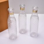 Water Bottle With Diamond Cut Used By Kids, Children's ( 3 pcs )