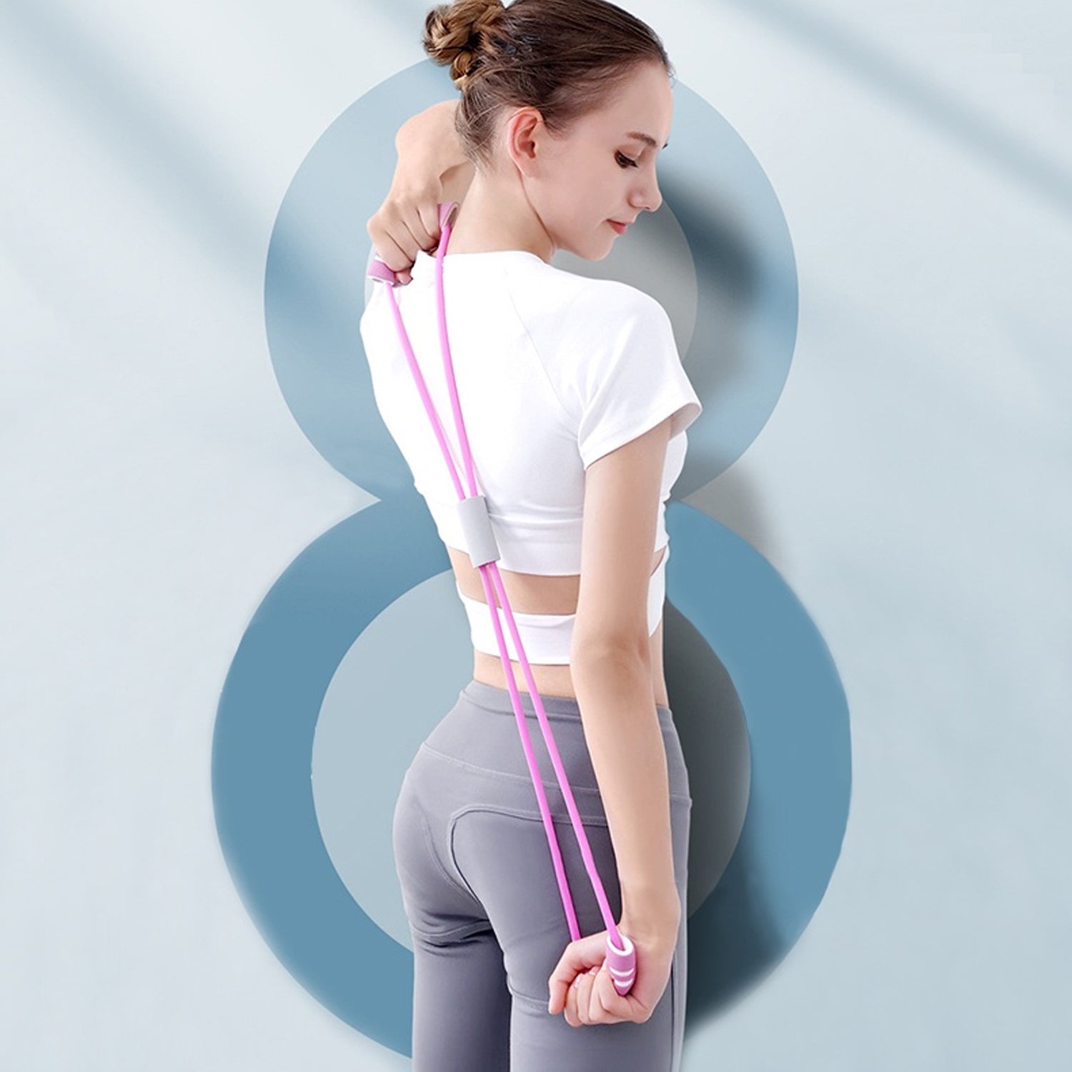 05_abf51b43-32af-4f16-8cbe-1bf1bc3be624.jpg Sport Resistance Loop Band (1 Pc): Exercise, Yoga, Fitness, Mix Color - Image 1
