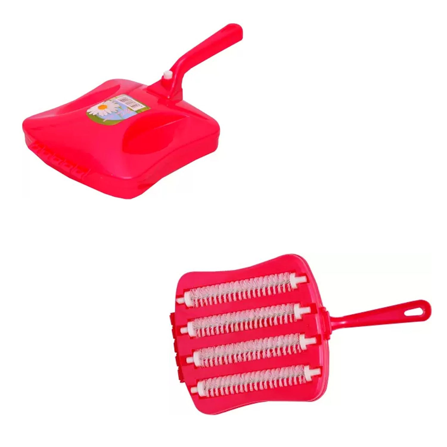 05_ac405a2d-256e-4c59-bf84-bf0b5a28531a.jpg Plastic Handheld Carpet Roller Brush Cleaning with Dust Crumb Collector, Wet - Image 1